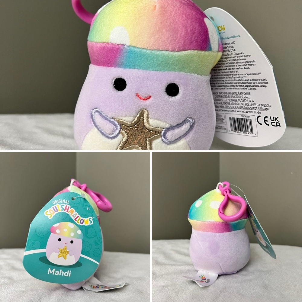 Mahdi the Mushroom Plush Clip-On